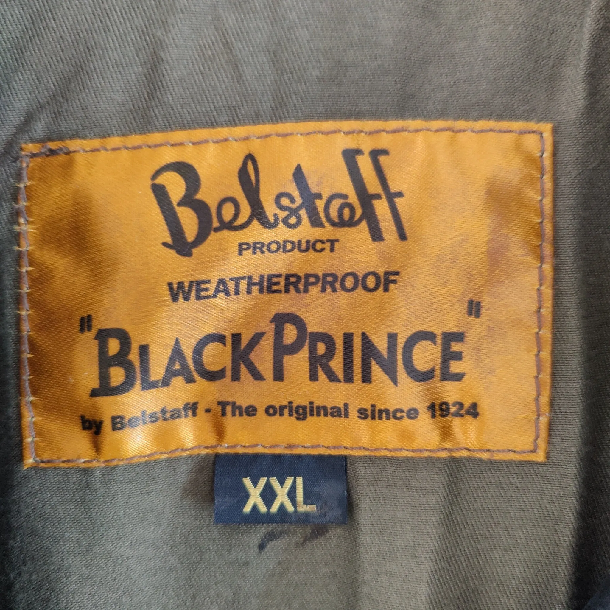 Vintage Belstaff Black Prince leather jacket