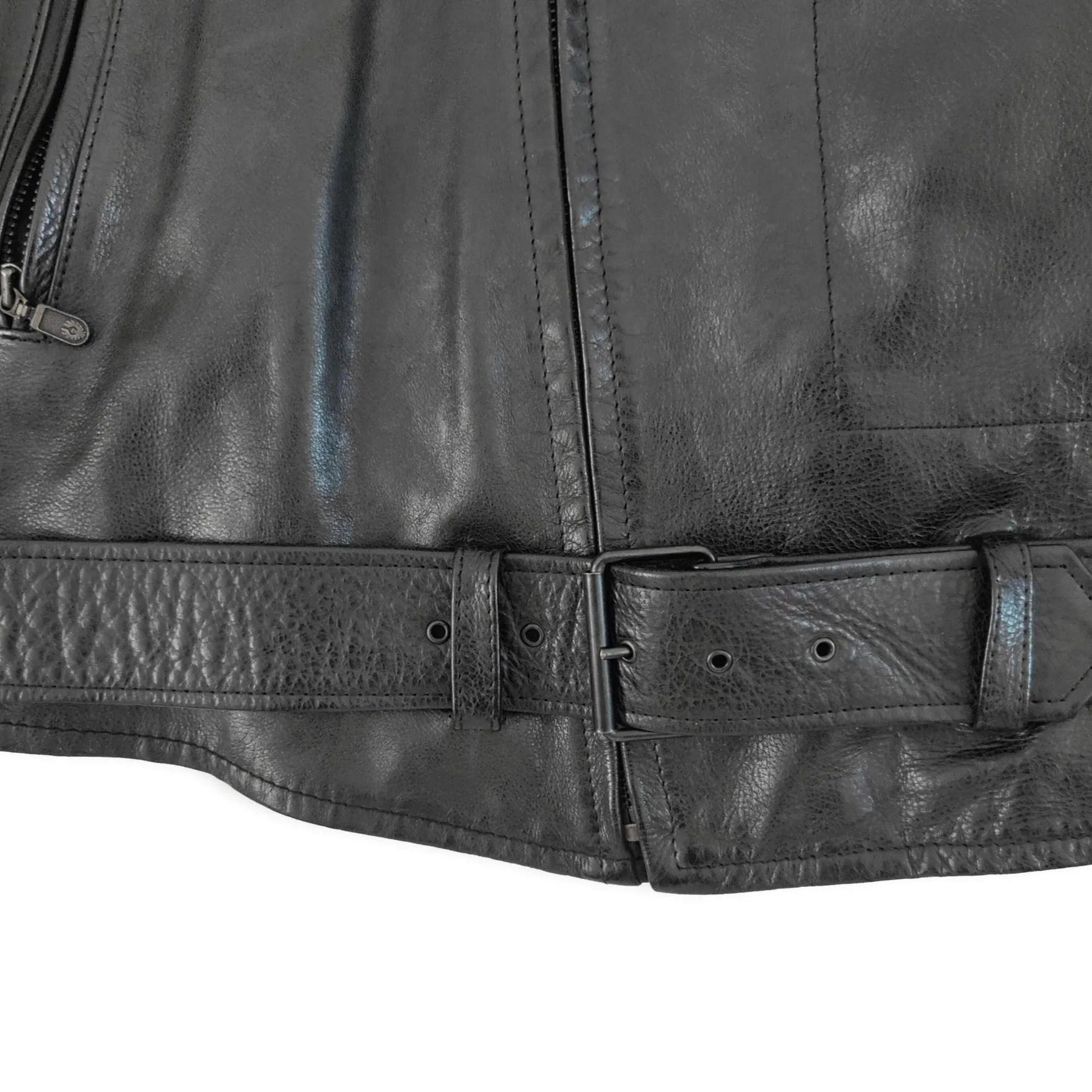 Vintage Belstaff Black Prince leather jacket