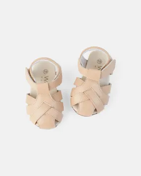 Walnut Fawn Sandal - Mini Brady