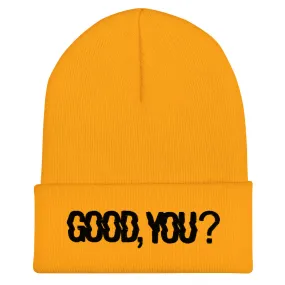 Wavy Gold Logo Beanie - Buy Now