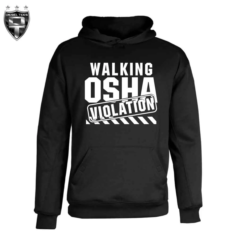 Wearable OSHA Violation Hoodie