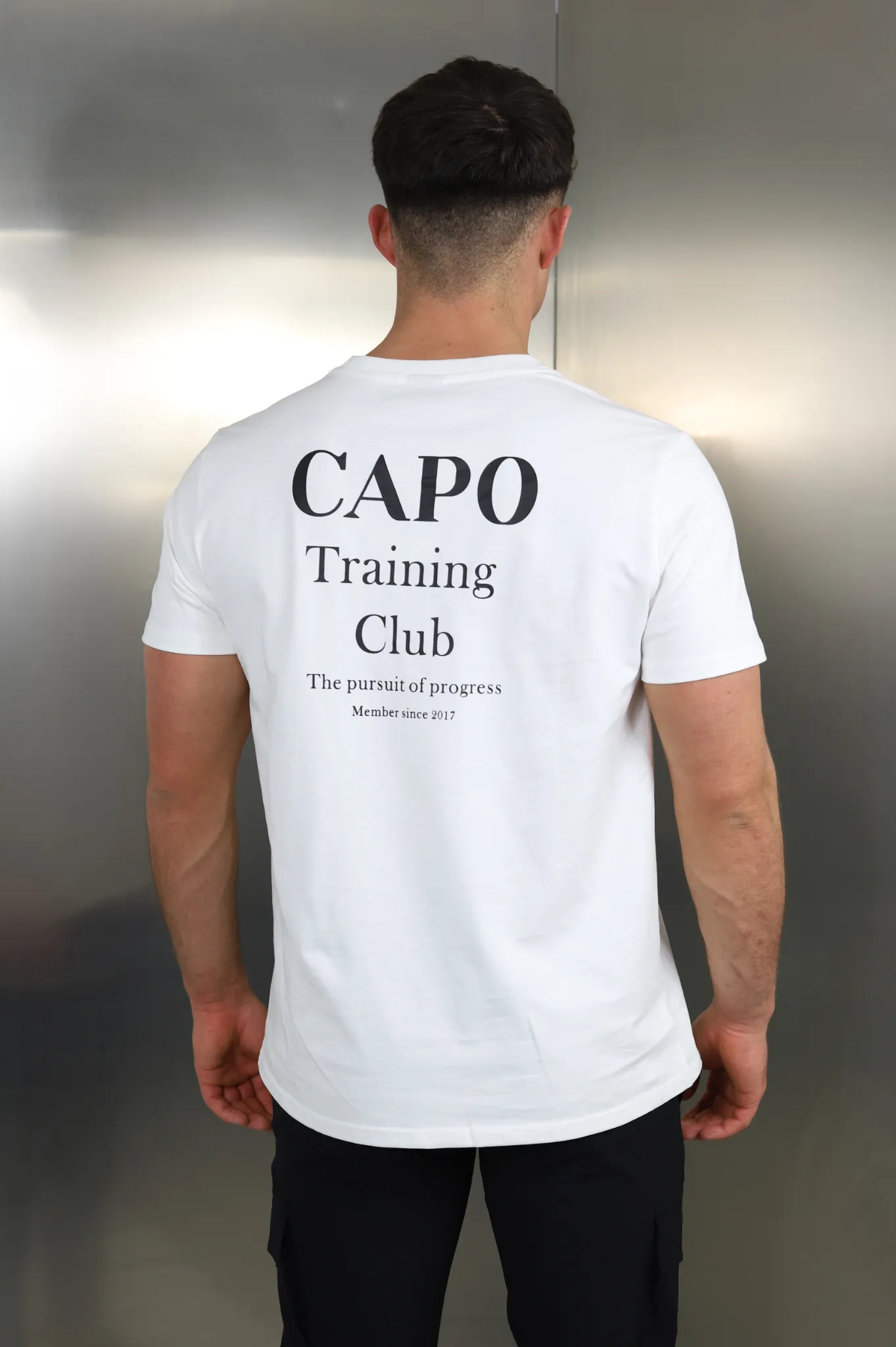 White Capo Club T-Shirt - Print Training