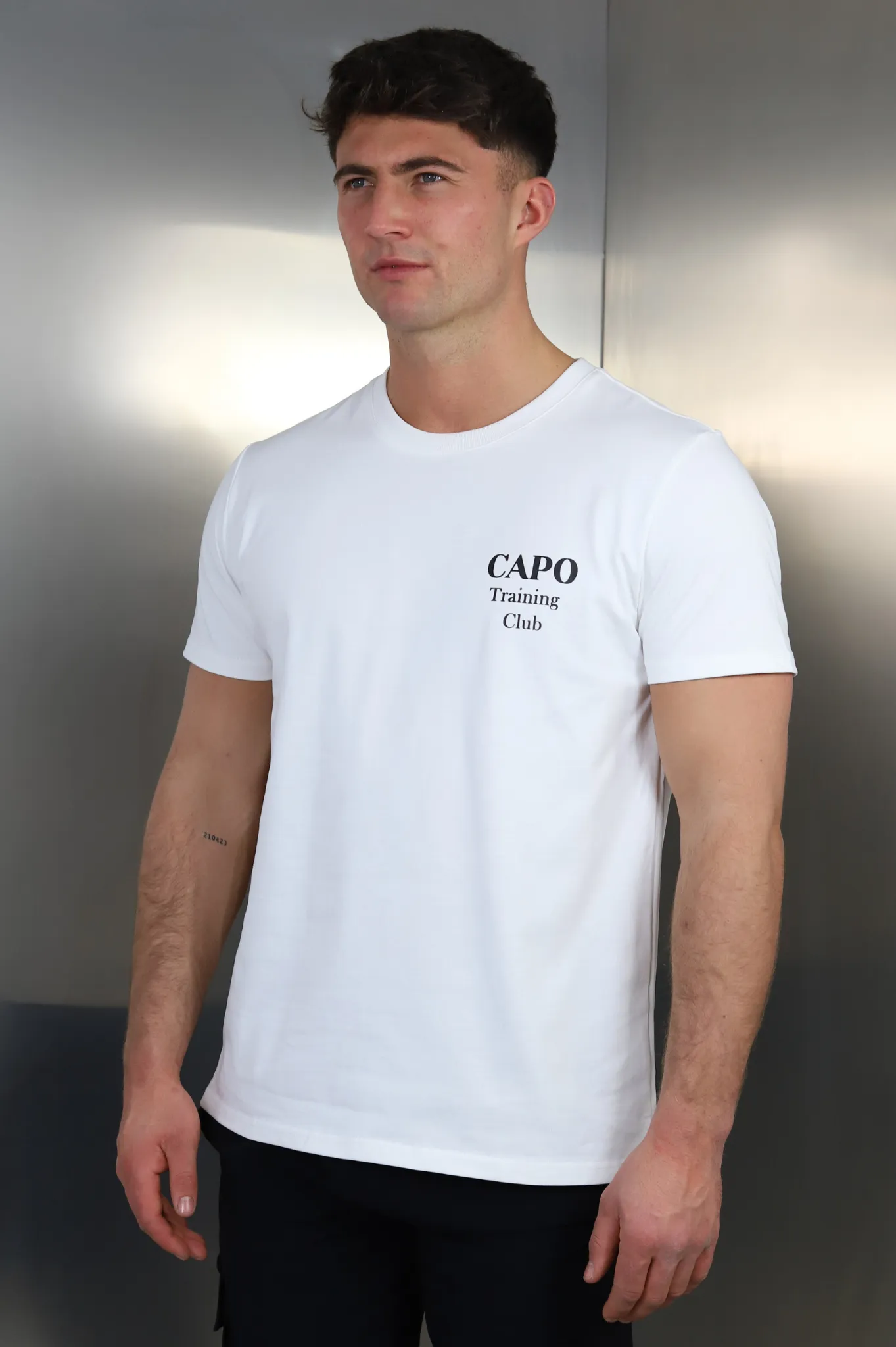 White Capo Club T-Shirt - Print Training