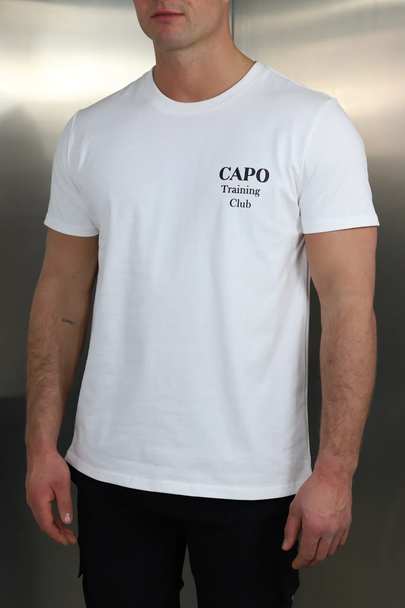 White Capo Club T-Shirt - Print Training