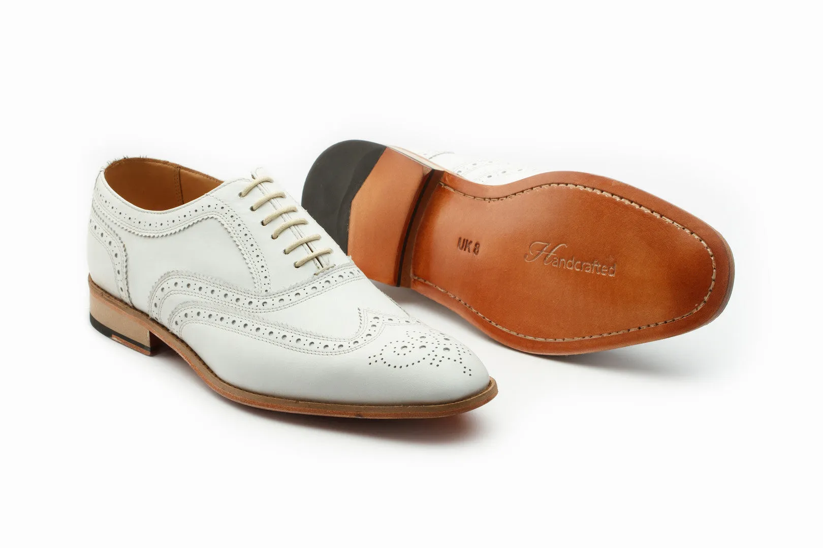 White Oxford Wingtip Classic