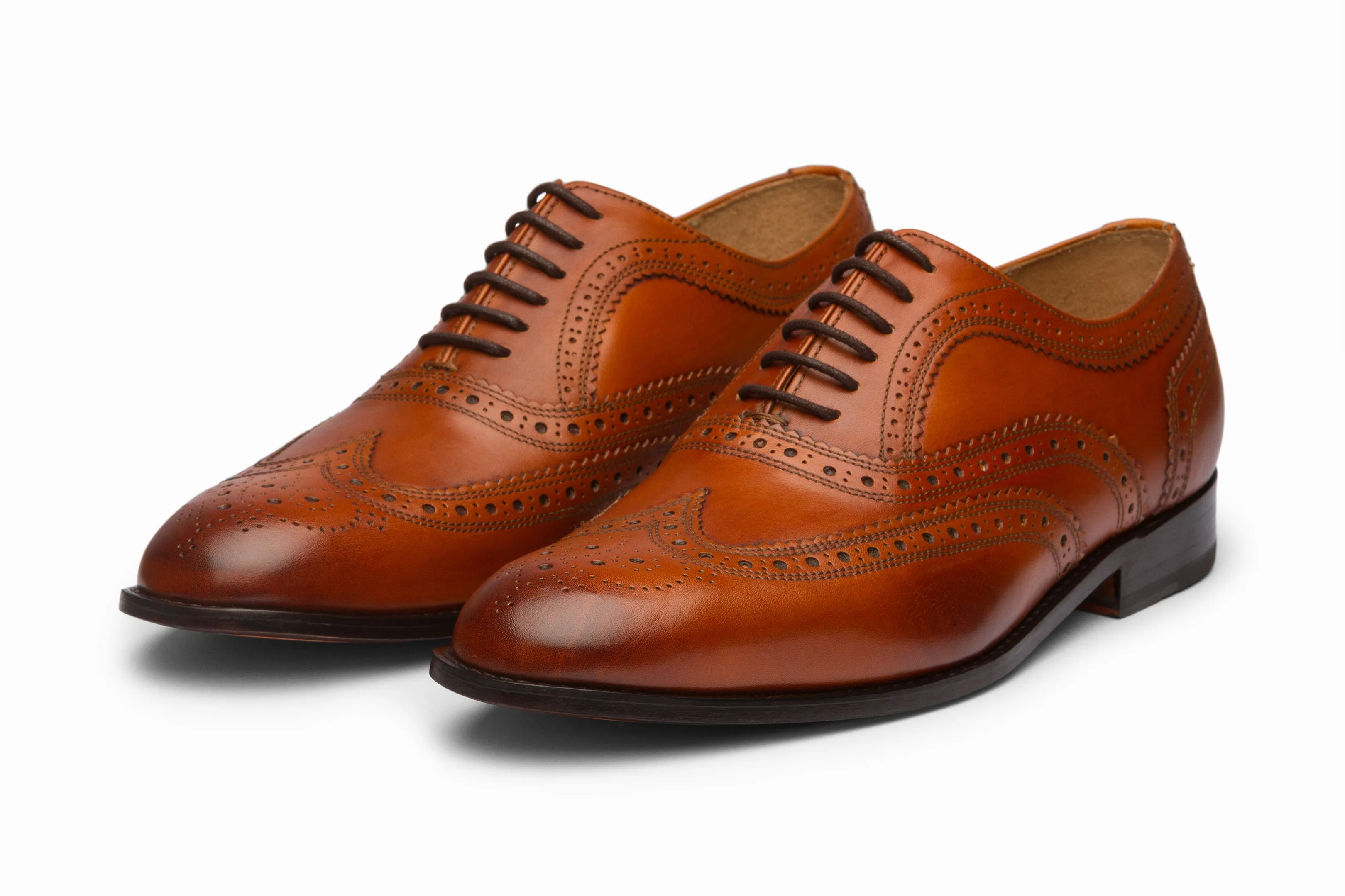 Wingtip Oxford Classic - Tan (US 7, 10 & 14)