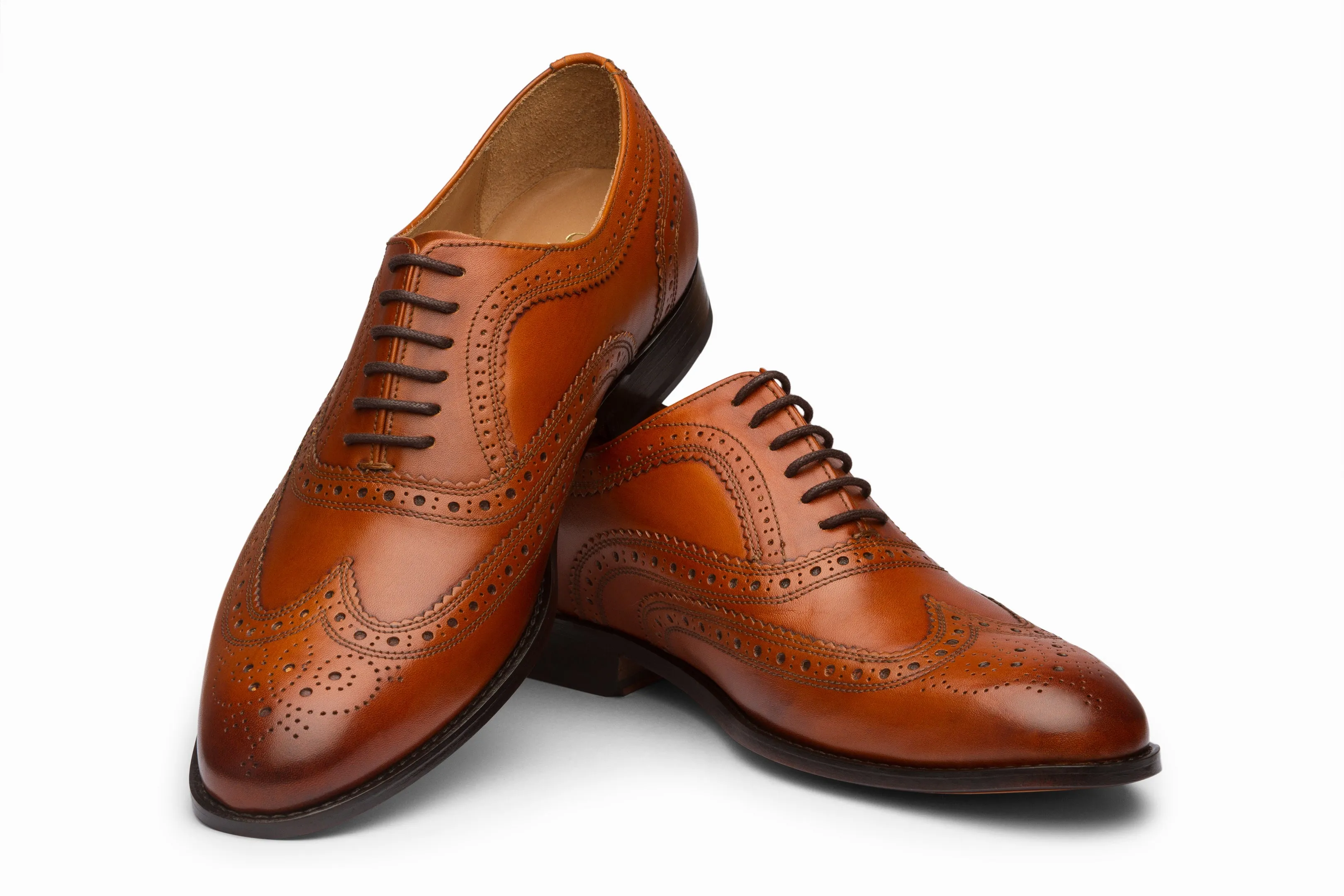 Wingtip Oxford Classic - Tan (US 7, 10 & 14)