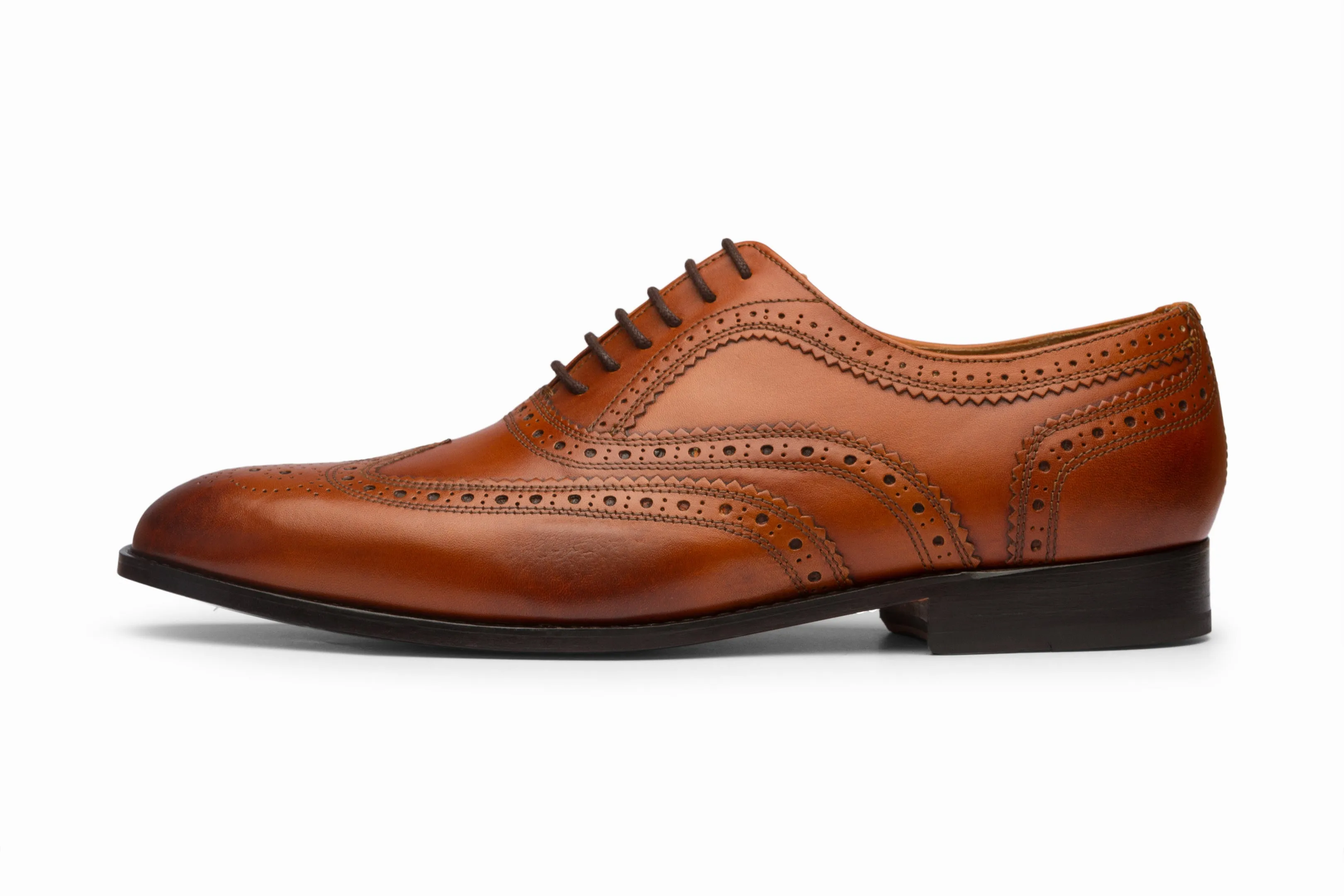 Wingtip Oxford Classic - Tan (US 7, 10 & 14)