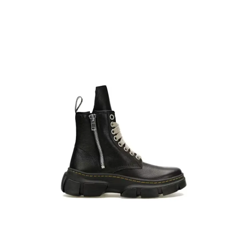 Women's Black Mid-Top All Season Boots.