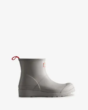 Women's Play Short Rain Boots Zinc Grey