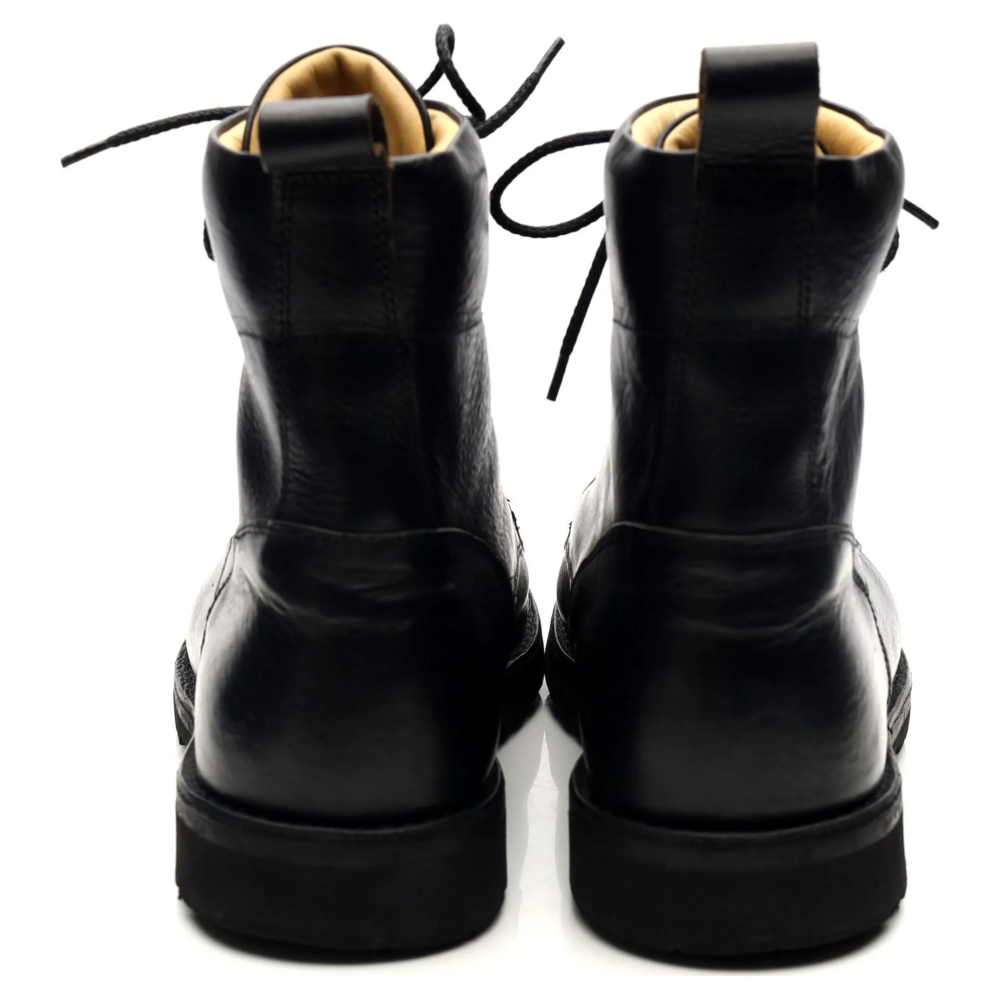 'Z525' Black Leather Explorer Cervino Boots UK 11 EU 45