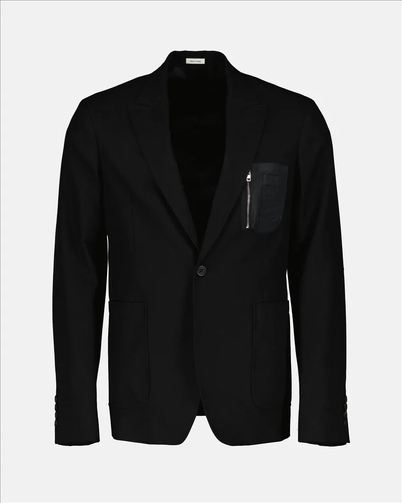 Zippered Blazer